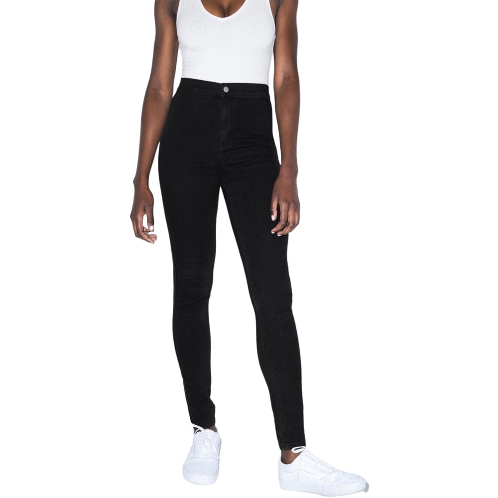American Apparel High Waisted jeans